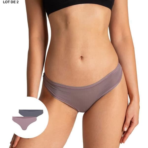 Paket med 2 tangor för kvinnor Easy Second Skin Athena