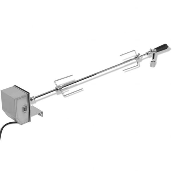 vidaXL Stekspett med Motor 1200 mm Stål