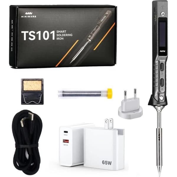 Lödpenna - MINIWARE TS101 - 65 W - 50-400 °C - USB-C PD