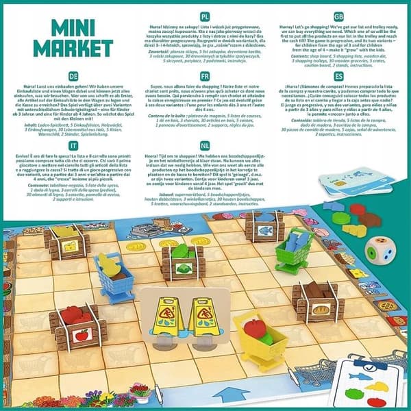 Sällskapsspel Trefl Mini Market