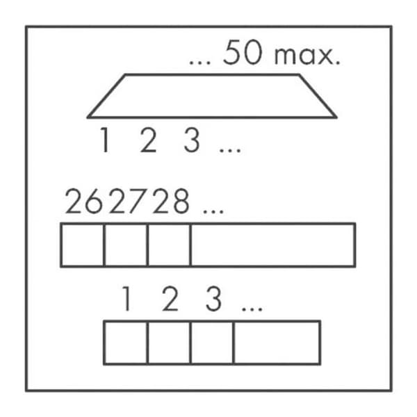 Modul för SUB-D hankontakt 37 poler 0.08 - 2.5 mm² WAGO 289-558