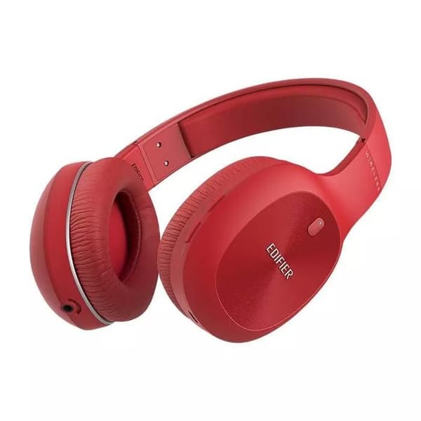 Trådlösa hörlurar - Edifier - W800BT Plus - Röd - Batteritid 55 timmar - Bluetooth 5.1