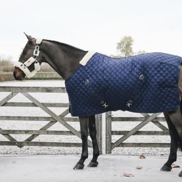 Kentucky stallmatta 200 g - marinblå - 165 cm