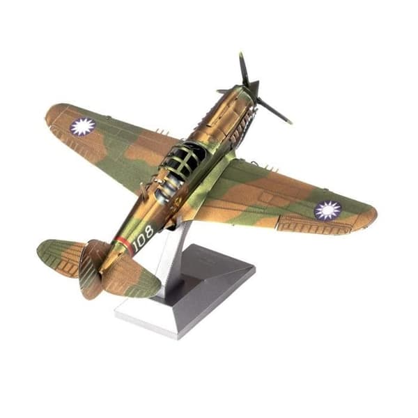 Fascinations Metal Earth P-40 WARHAWK 3D Metal Pussel