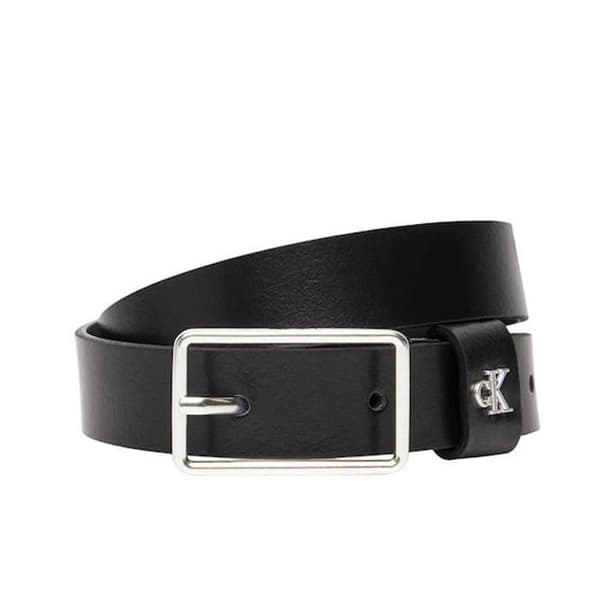Svart bälte Herr Calvin Klein Jeans Spänne