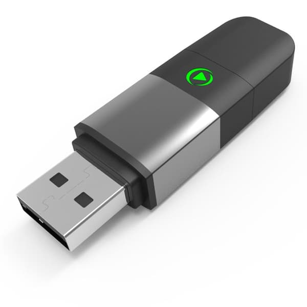 Adaptör 2-i-1 - FORCE PLAY - CarPlay/Android Auto - USB-A - USB-C - Trådlös