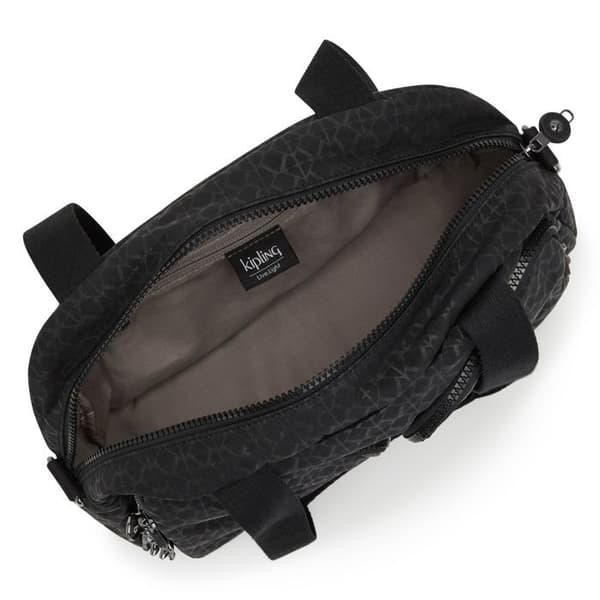 Crossbody axelväska - Kipling - Cool Defea Medium - Svart - 100% polyamid - 434 g
