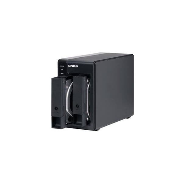 NAS - Qnap - TR-002 - 2 fackor - Gigabit Ethernet - RAID 0