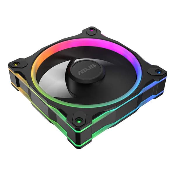 Ventilator PC 12 cm - ASUS - Prime MR120 - ARGB - Svart - Svart chassi