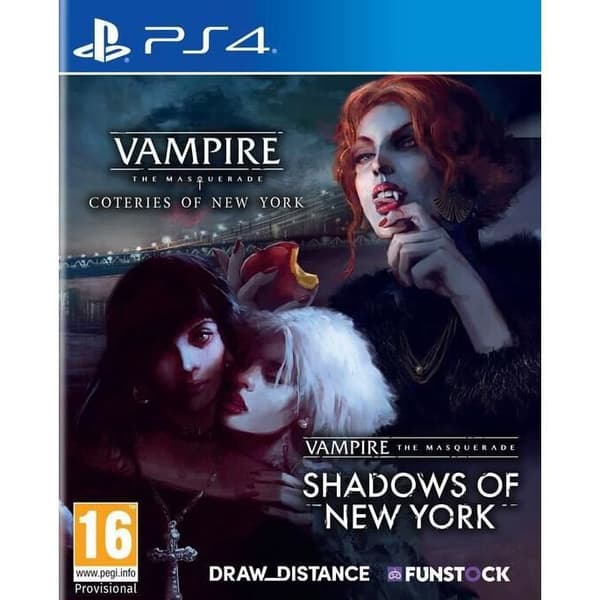 Rollspel - Just For Games - Vampire The Masquerade - Coteries & Shadows - PS4 - Standardutgåvan