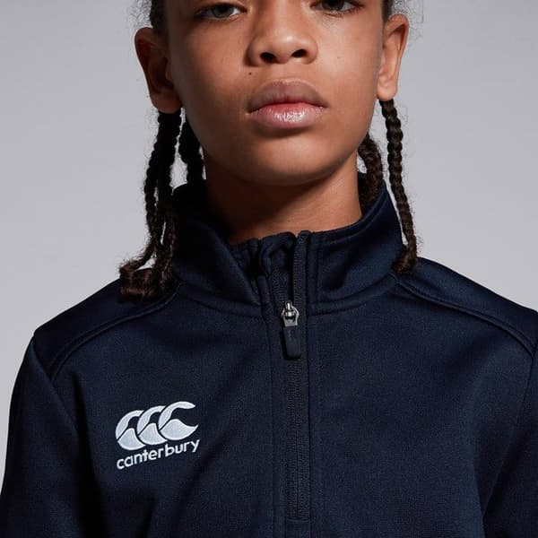 Sweatshirt 1/4 zip barn Canterbury Club