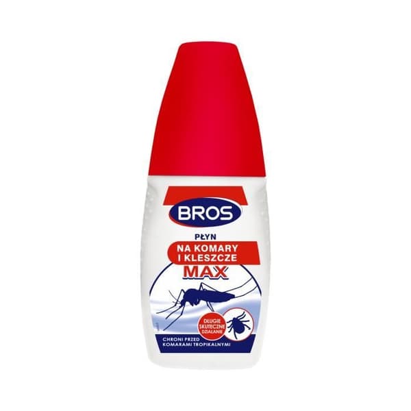 Bros Flytande Mygg- och Fästingrepellent Max 50ml