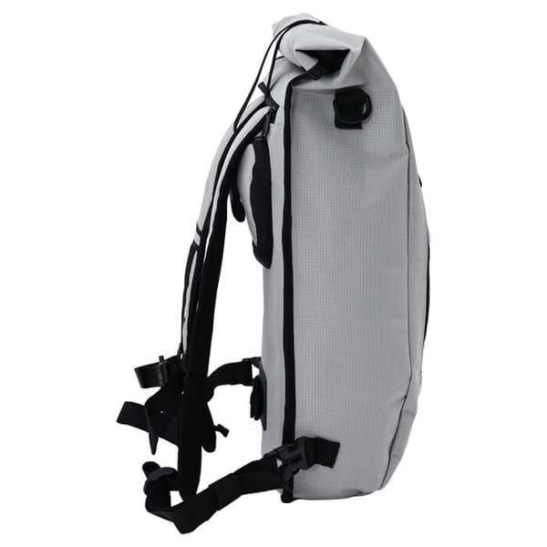 Cykelväska - 20 L - Grå - Polyester - Rullstängning