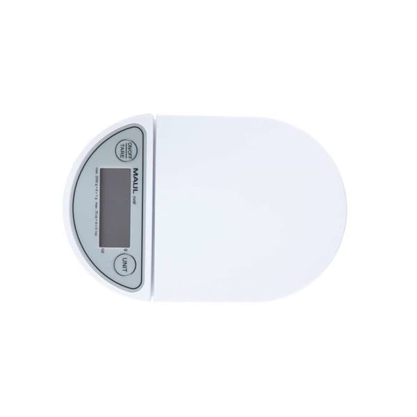 MAUL 16220 BOKSTAVSVÅGA MED BATTERI 2000 G VIT