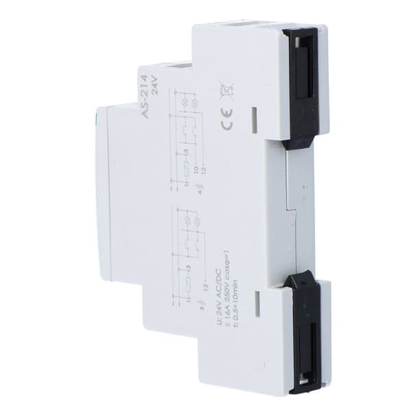 Trapptimer 16A 24V AC 1Z 0 5-10min AS-214 relä?