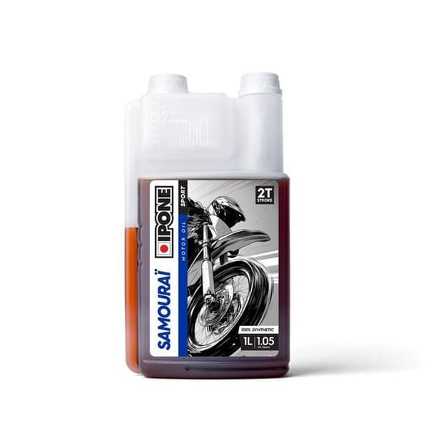 IPONE - 100% syntetisk 2T Samurai Racing Engine Oil 1L