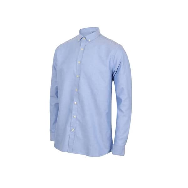 Henbury Regular Fit långärmad skjorta
