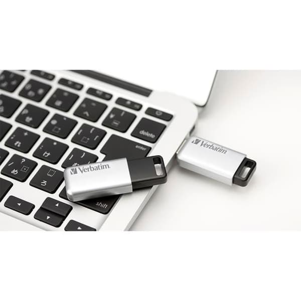 USB-nyckel - VERBATIM - Secure Pro - 16 GB - USB 3.0 - Utan lock