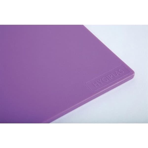 Skärbräda - Hygiplas - Lila - 450 x 300 x 12 mm - LDPE - Diskmaskinssäker
