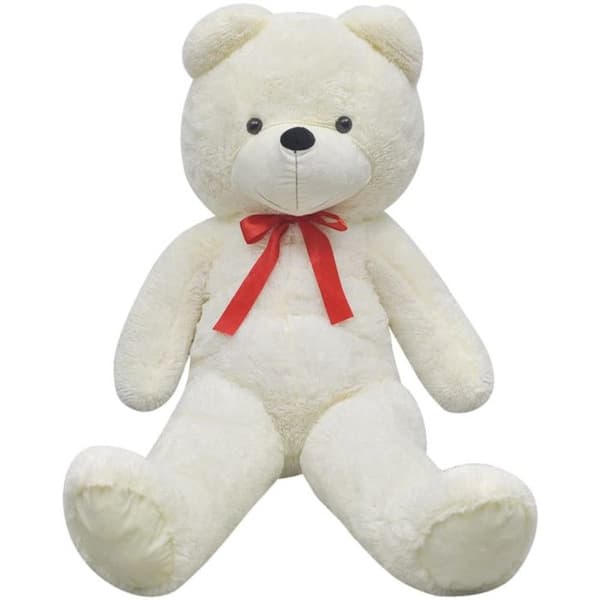 vidaXL Teddy Bear Vit 242 cm 80148