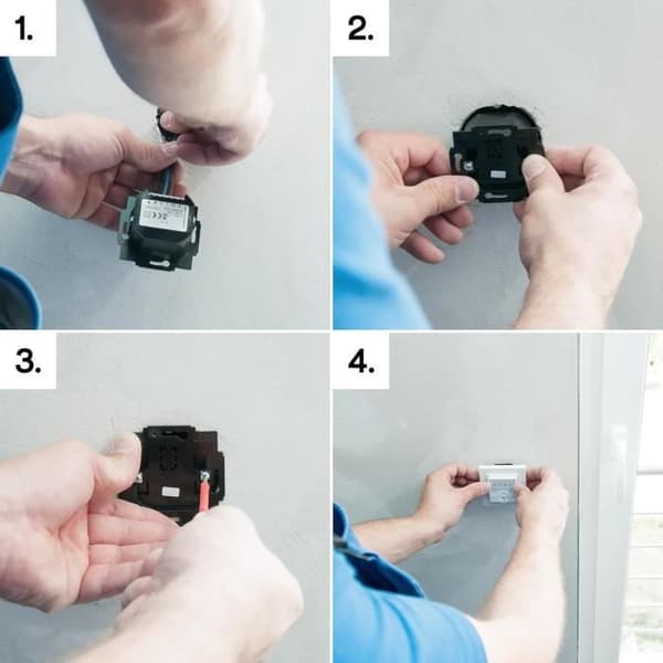Programmerbar timer - HOMEPILOT - Modell HOMEPILOT - Vit - Inomhus - Ansluten