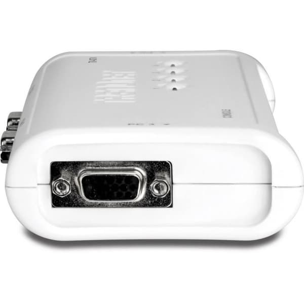 TRENDnet TK-407K KVM 4 USB VGA-portar + 4 kablar