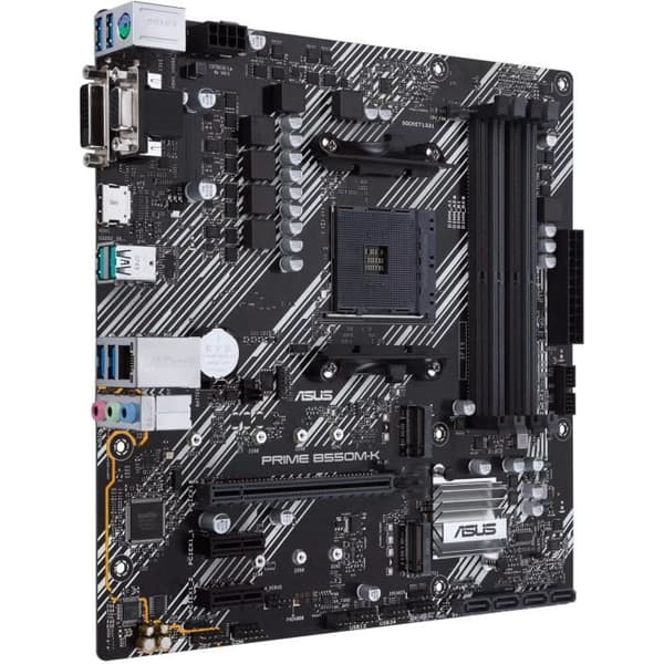 Moderkort - ASUS - PRIME B550M-K - AMD B550 - AM4-plats micro ATX
