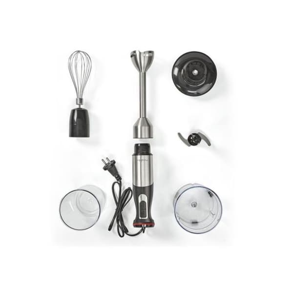 Handblender - NEDIS - KAHB400CAL - 800 Watt - Rostfritt stål - Variabel hastighet