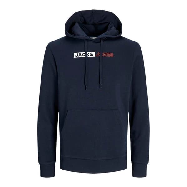 Sweatshirt med huva Jack & Jones Corp Logo Play Pls