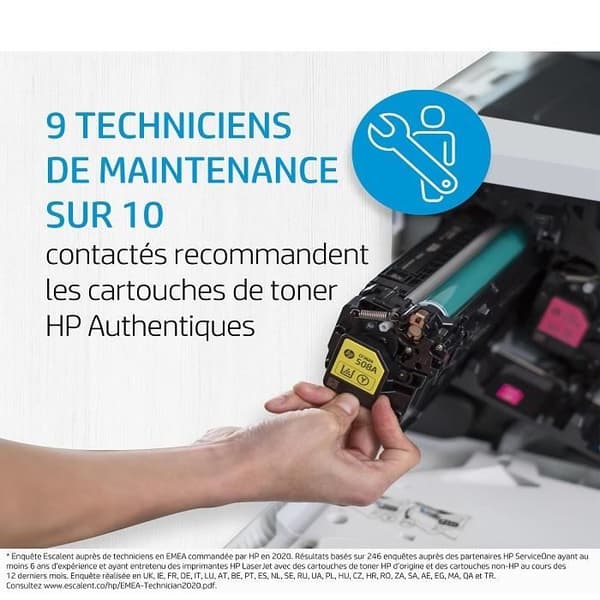 Hp TONER 410 A CYAN bläckpatron