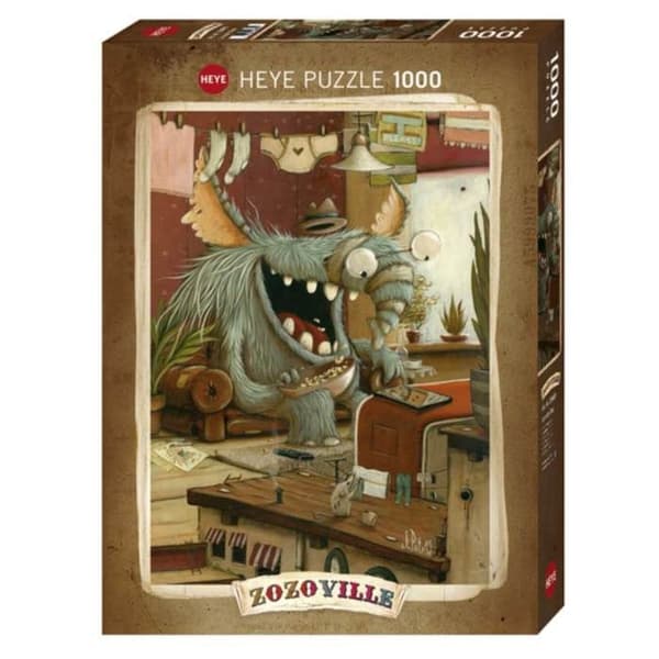 Pussel 1000 bitar: Tvättdag