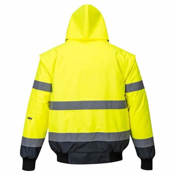 Portwest tvåfärgad blouson EN471 ... Gul/blå ...