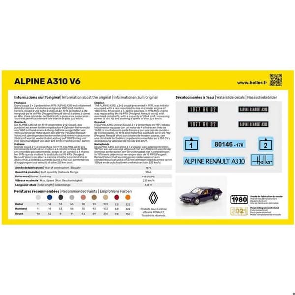 Modellbil: Alpine A310