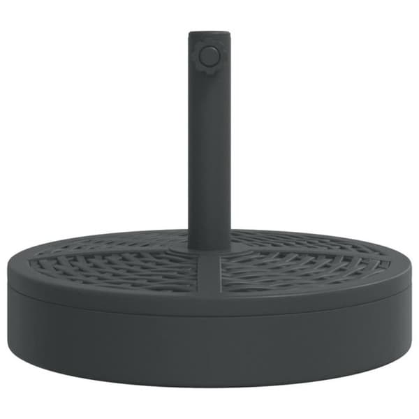 Parasollbas för stänger Ø38 48 mm 25 kg rund