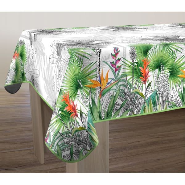 Bordduk - LE LINGE DE JULES - Paradisblomma - Fläckavvisande - Vattenavvisande - Rektangulär 150 x 300 cm