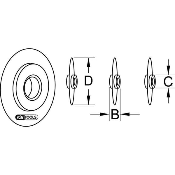 KS Tools 1045054 Skärhuvud