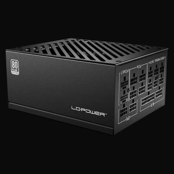 Datorströmförsörjning - LC-Power - LC1000P V3.1 - 1000W - 80 PLUS Platinum - Modulär