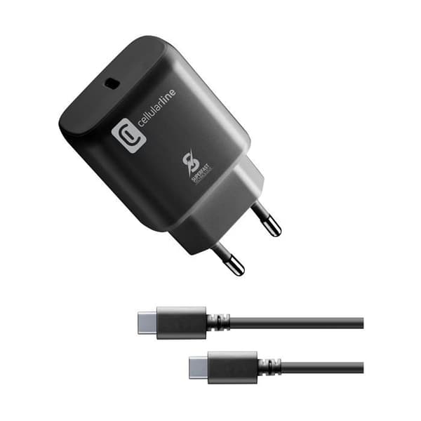 Laddare - SAMSUNG - C2C 25W - USB-C - Snabbladdning - Svart