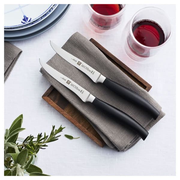 Steakknivar - Zwilling - Five Star - Set om 2 - Rostfritt Stål - Forged Sigmaforge