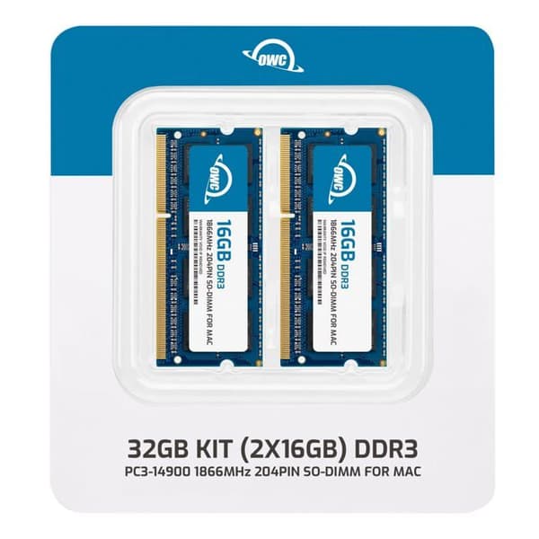 Ramminne - OWC - OWC1867DDR3S32P - 16 Go - DDR3-1867 - CL11
