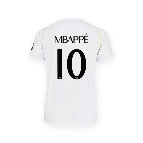 Real Madrid Hemma Tröja Mbappé N°10 Herr 2025/26 Vit - - Vit