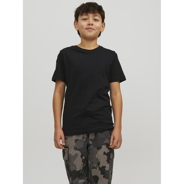 T-shirt barn Jack & Jones Organic Basic - Svart - Man - Barn