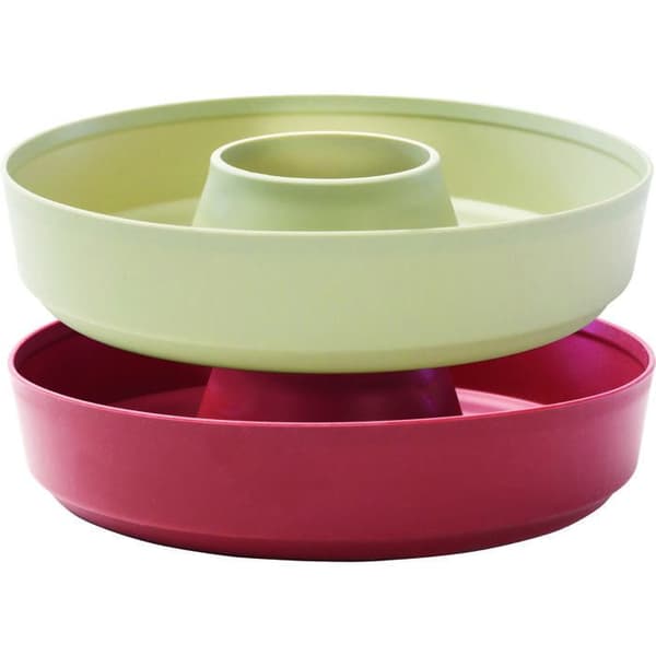 Silikonform för ugn: Set om 2. Beige och bordeaux.