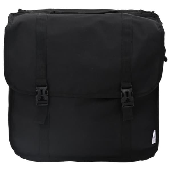 Cykelväska - Dubbel 48 L - Svart - Polyester - Smart fästsystem