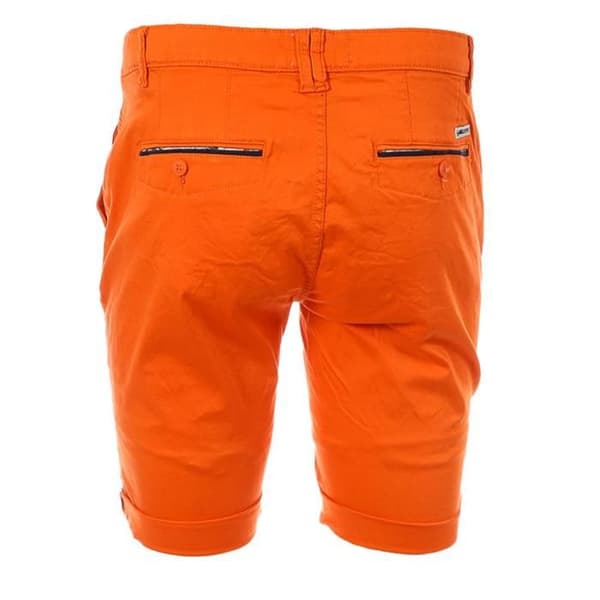 Kort Orange Fluo Man American People Mest