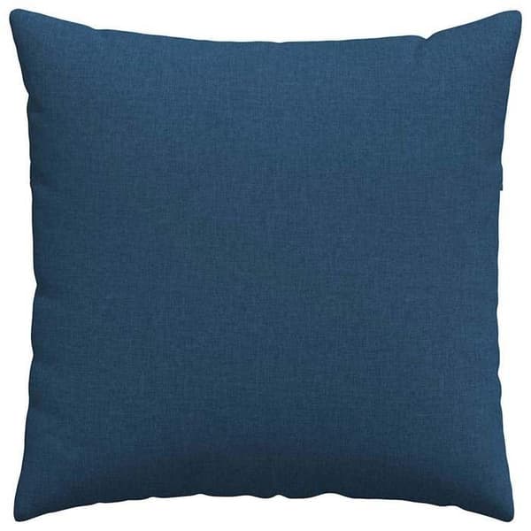 Coussin Vidaxl Soffkuddar 2 st Blå 80 x 80 cm tyg