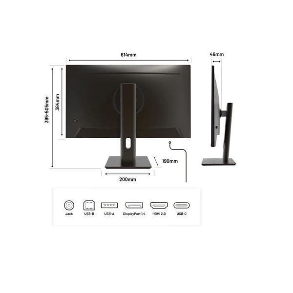 Ekran PC - JAPANNEXT - 27" - IPS - Full HD (1920x1080) - JN-IPS27FHDR-C65W-HSP