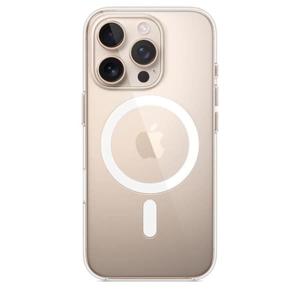 APPLE iPhone 16 Pro - Transparent skal med MagSafe