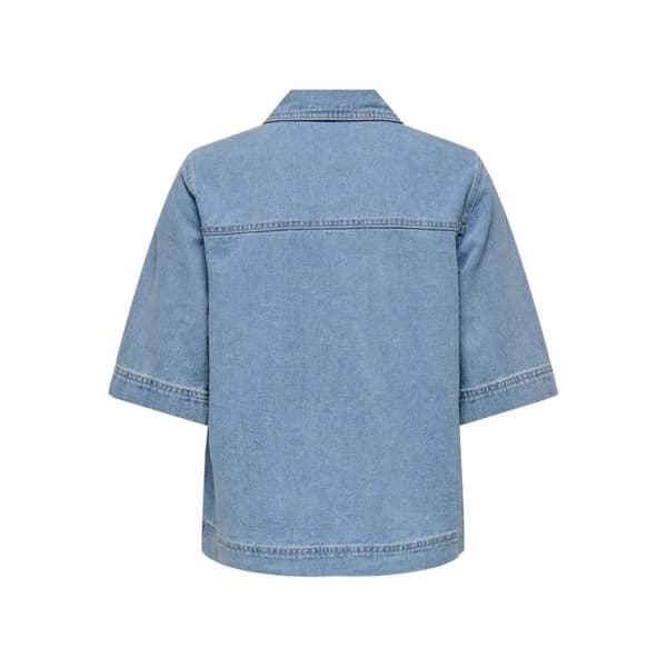 Kvinnors skjorta Only Belle - ljusblå denim