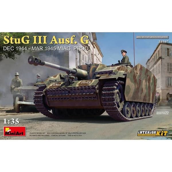StuG III Ausf. G DEC 1944 – MAR 1945 MIAG PROD. INTERIÖR KIT